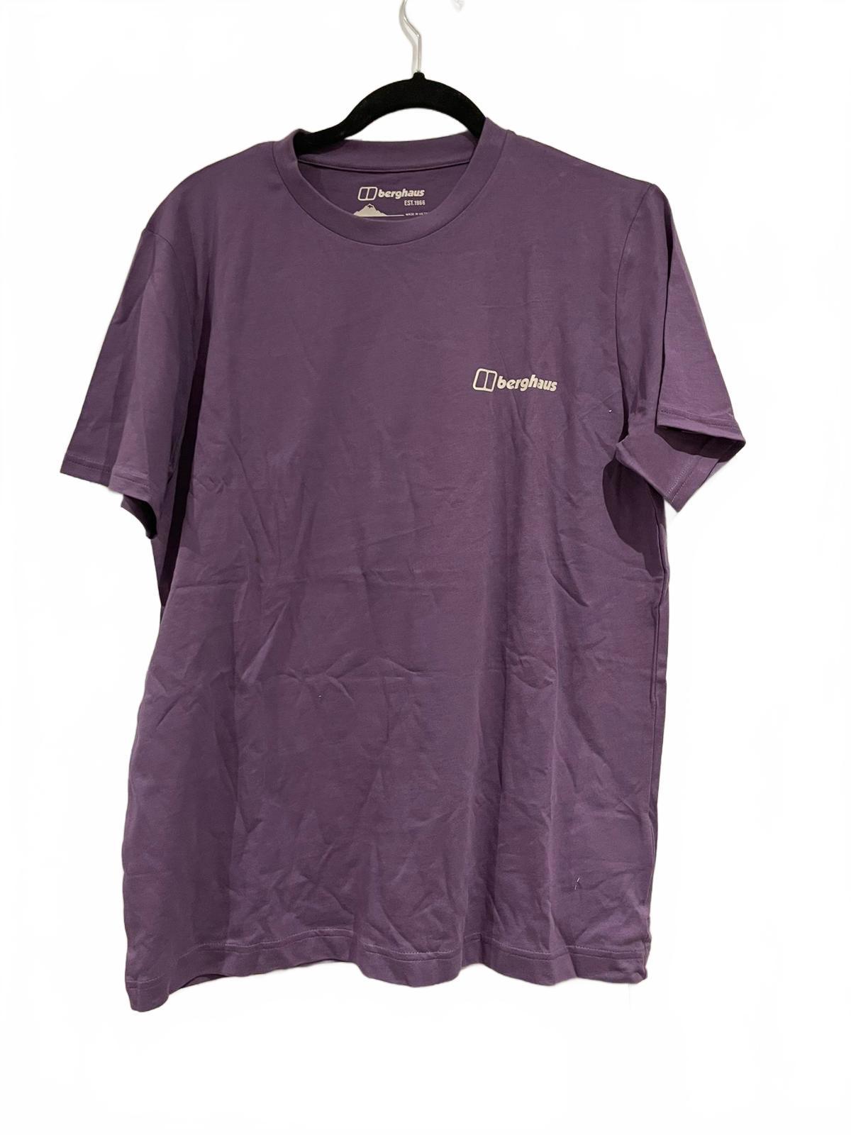 Berghaus purple Rolling Peaks t-shirt, size medium