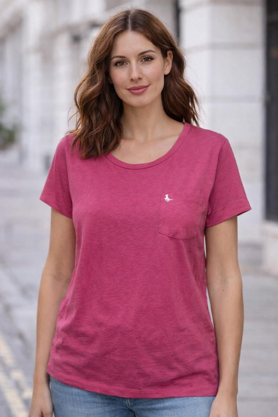 Jack Wills pink t-shirt, size medium
