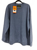 Jachs round neck soft feel blue sweater, size XXL