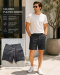 English Laundry dark grey chino shorts, size 36” waist