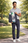 English Laundry grey 365 trousers, size 38” x 30”