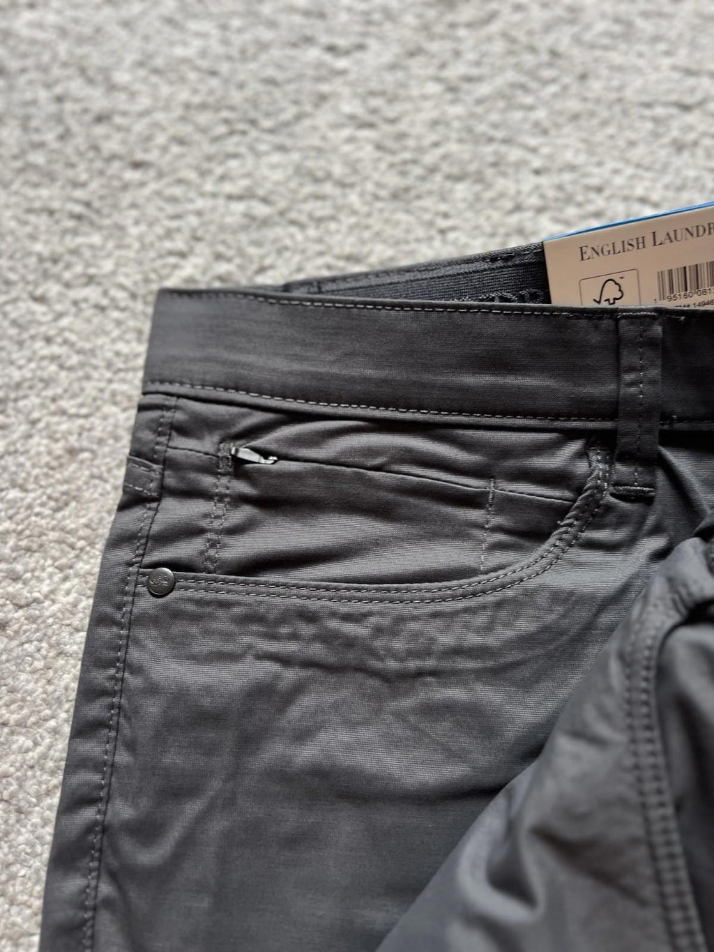 English Laundry Forged Iron 5-pocket Chinos, Size 36” x 30”