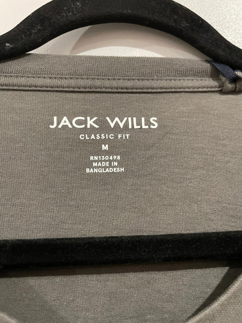 Jack Wills slate Sandleford t-shirt, size medium