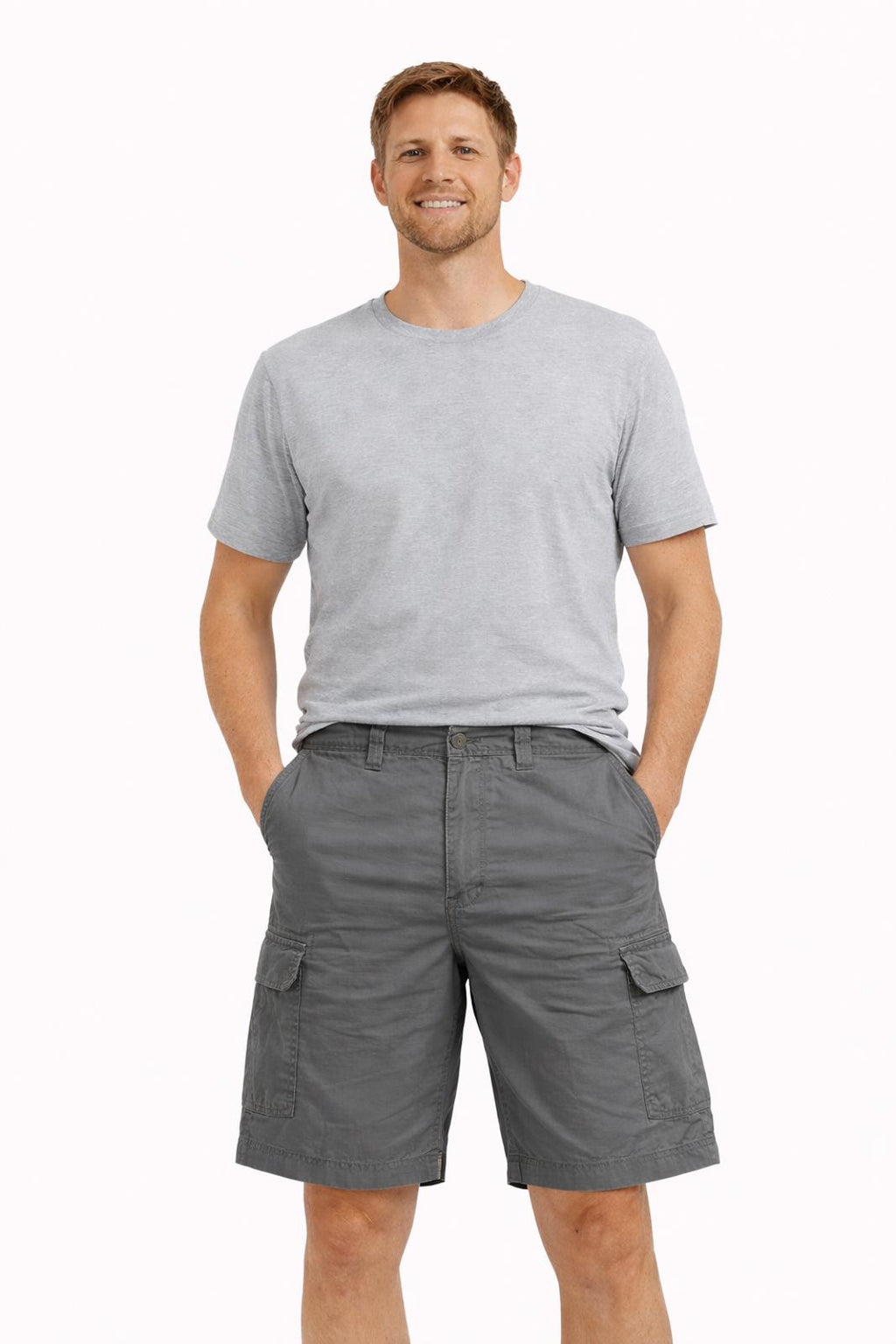 Unionbay grey cargo shorts, size 40” waist