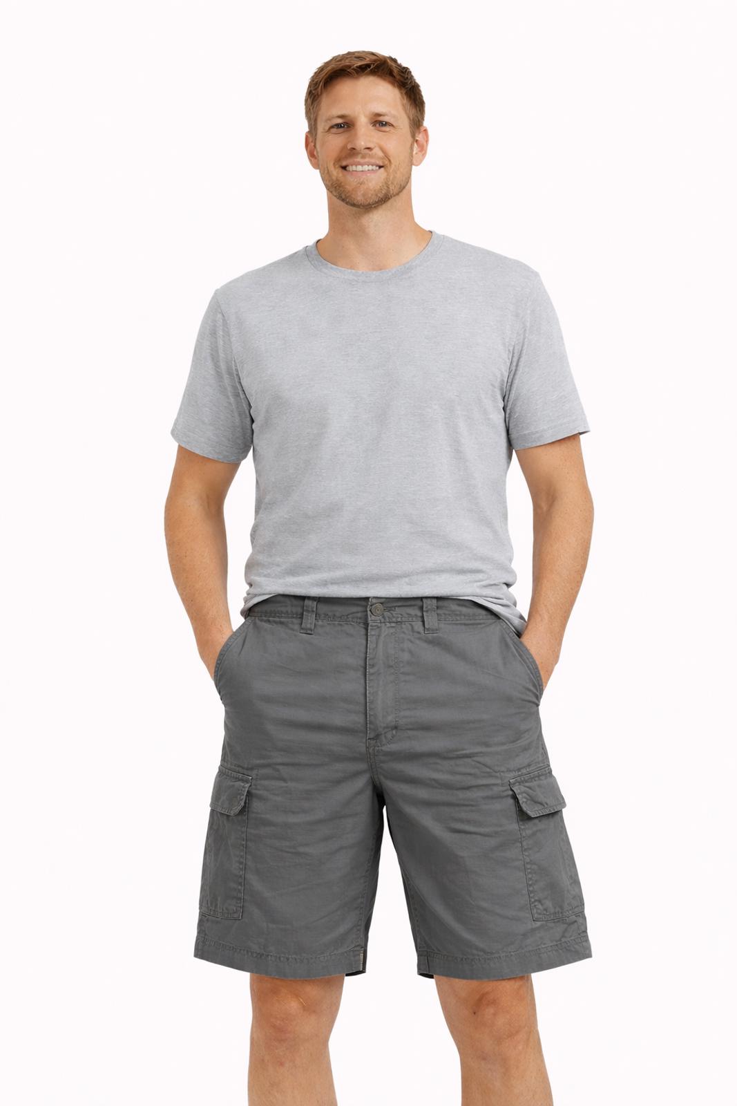 Unionbay grey cargo shorts, size 40” waist