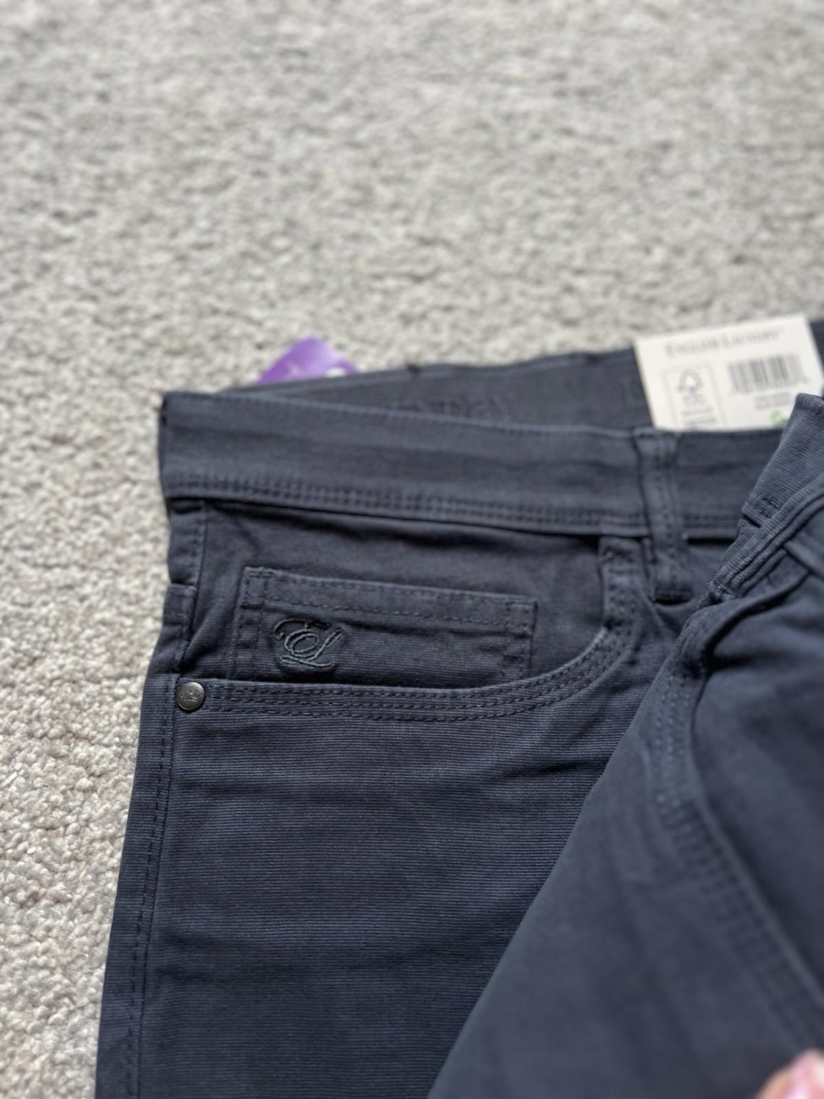 English Laundry Blue Night 5-pocket Chinos, Size 40” X 32”
