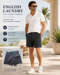 English Laundry dark grey chino shorts, size 38” waist
