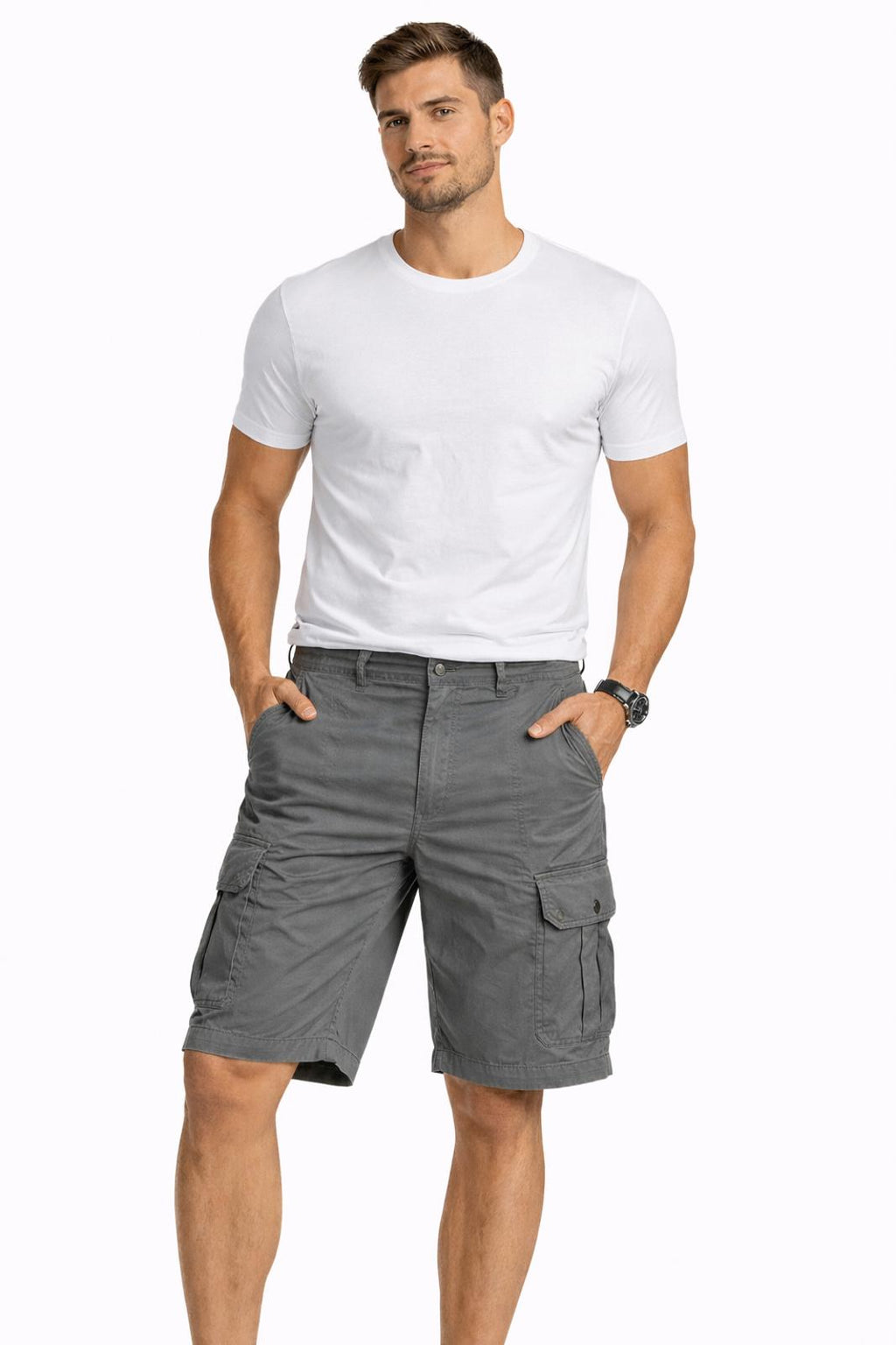 Unionbay Green cargo shorts, size 36” waist