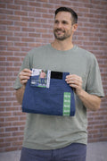 English Laundry bluestone 5-pocket chinos, size 38” x 32”