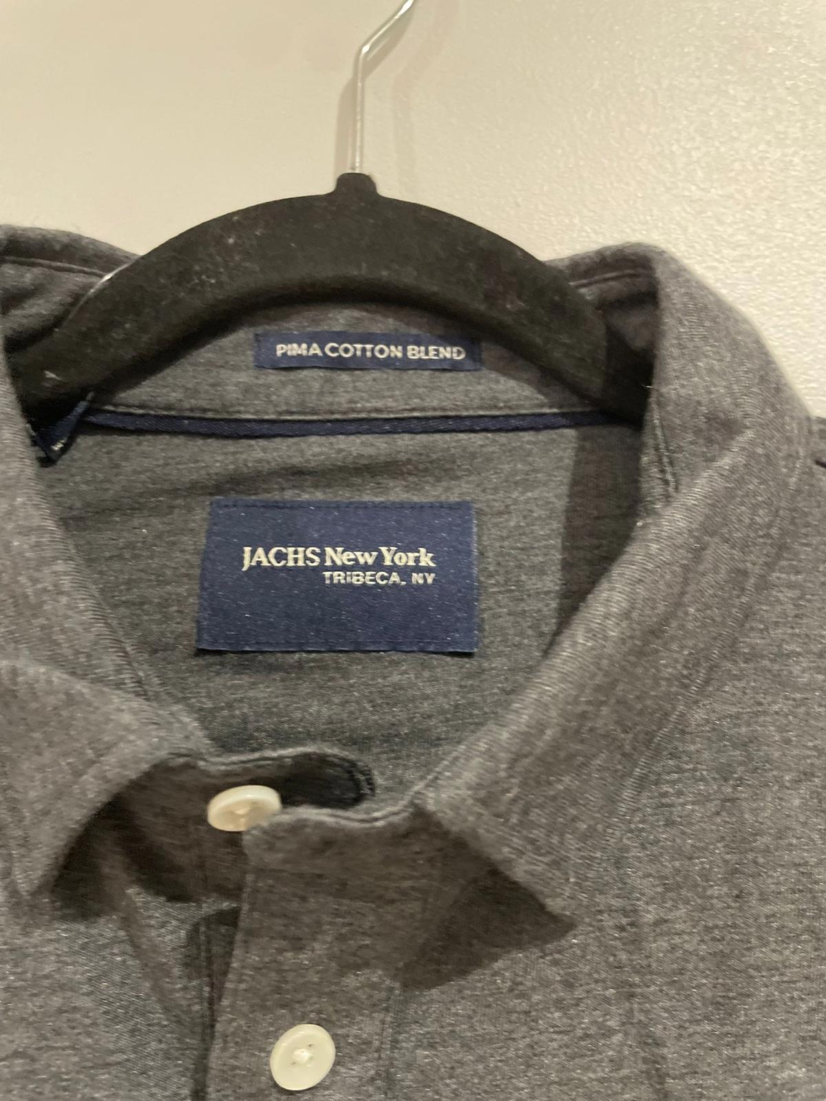 Jachs charcoal polo t-shirt, size medium
