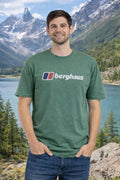 Berghaus Green classic logo t-shirt, size large
