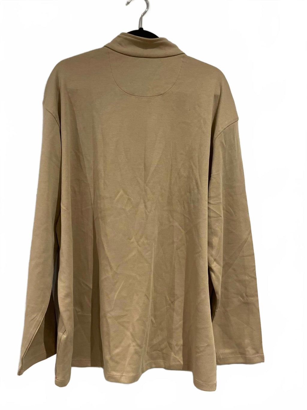 Jachs 1/2 zip camel sweater, size XXL
