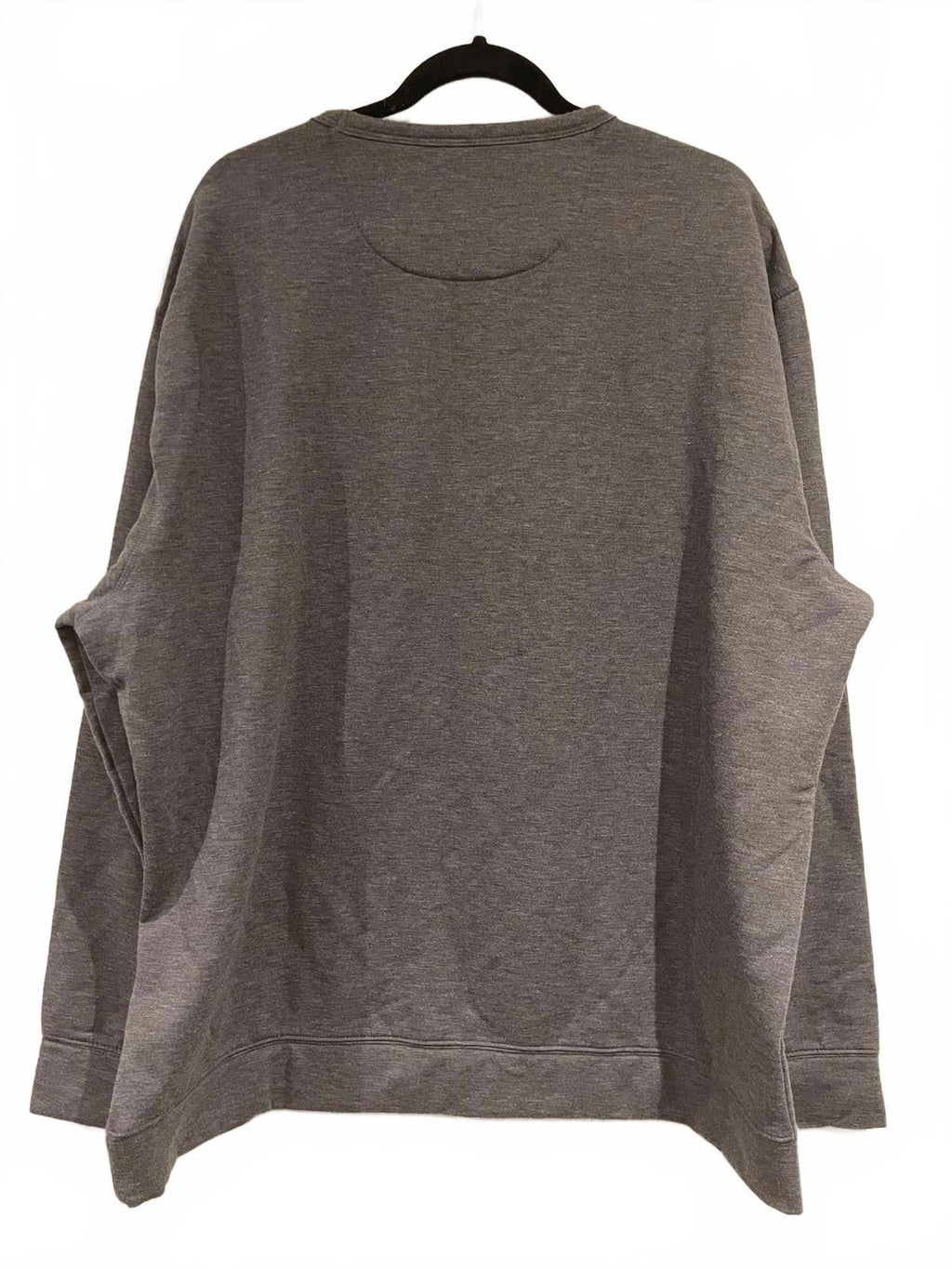 Jachs round neck soft feel charcoal sweater, size XXL