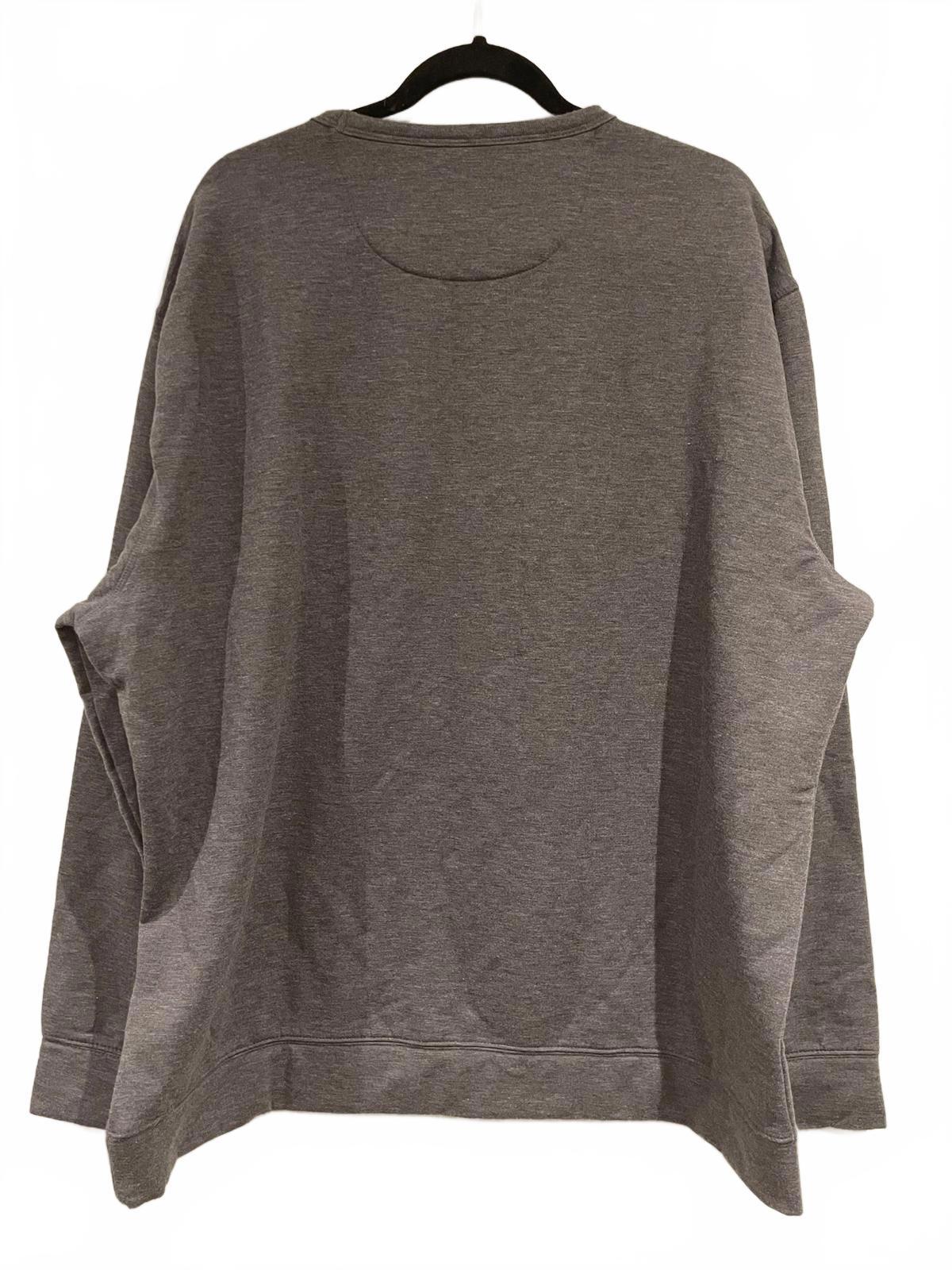 Jachs round neck soft feel charcoal sweater, size XXL