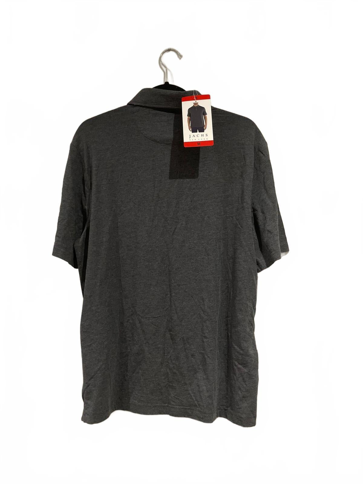 Jachs charcoal polo t-shirt, size medium