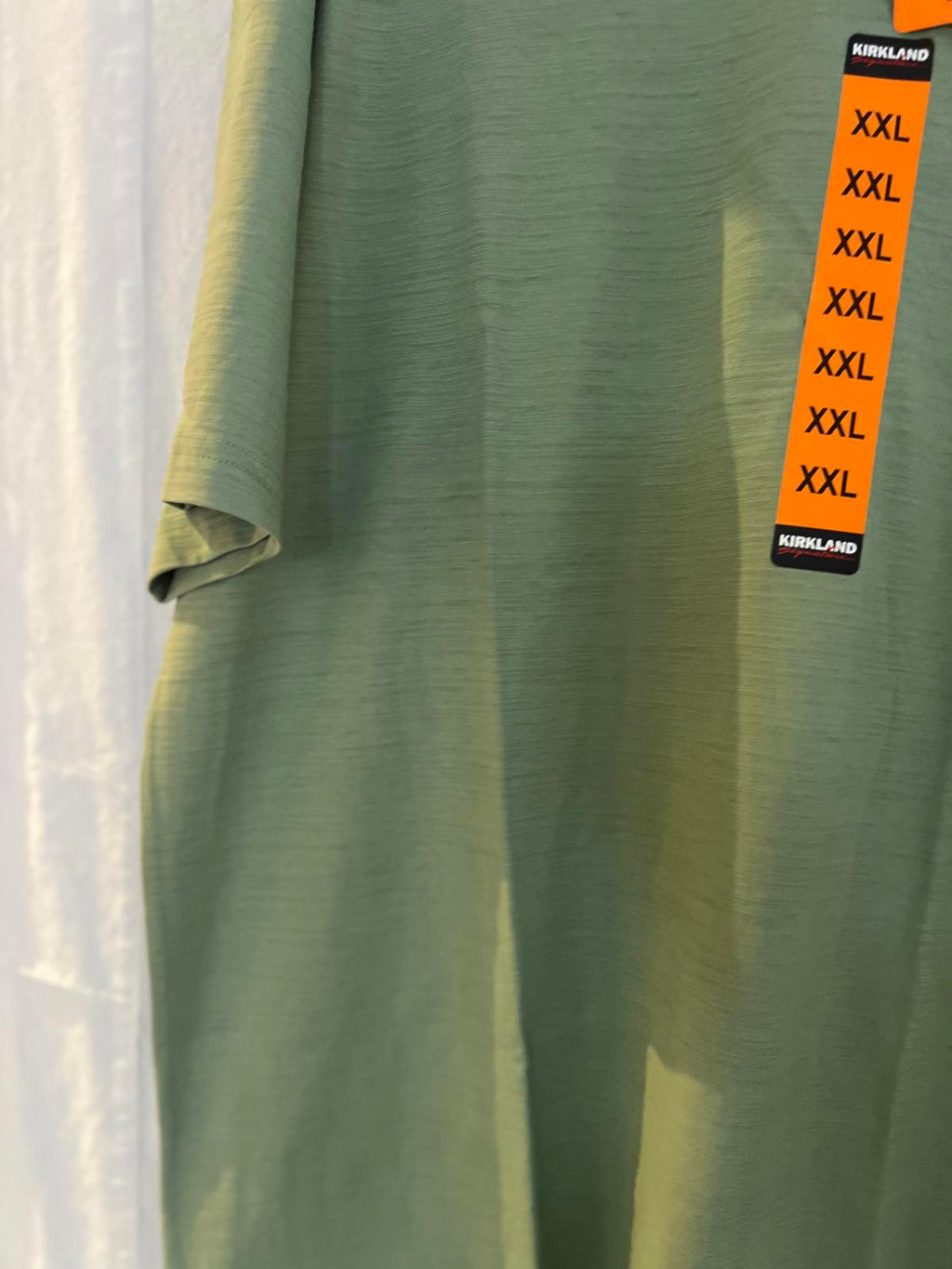 Kirkland men’s green cotton t-shirt, size XXL