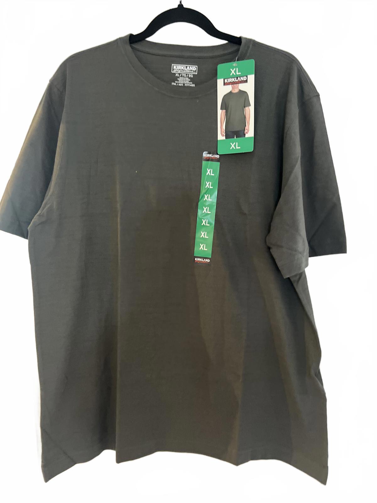 Kirkland men’s charcoal cotton t-shirt, size XL