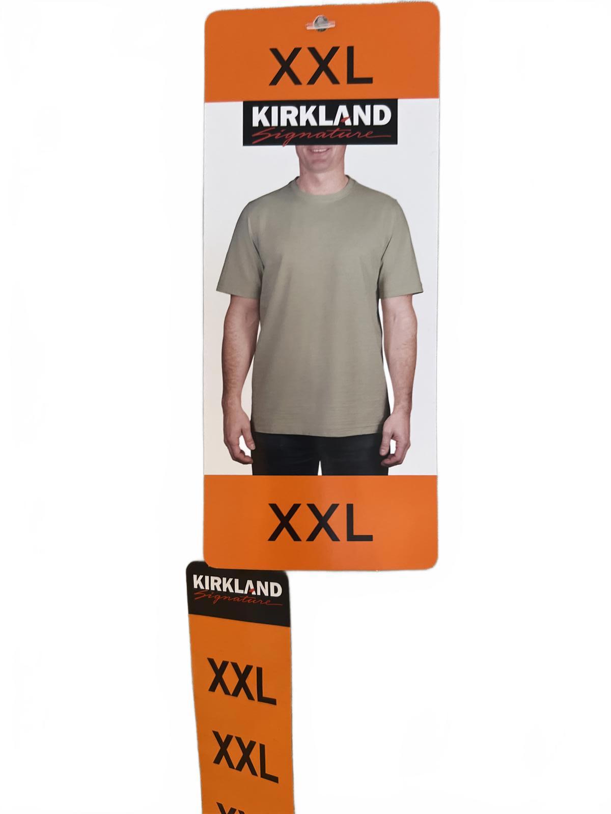Kirkland men’s grey cotton t-shirt, size XXL