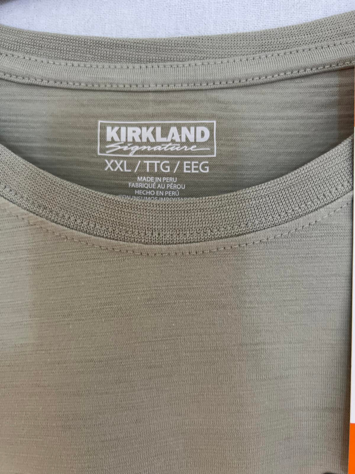 Kirkland men’s grey cotton t-shirt, size XXL