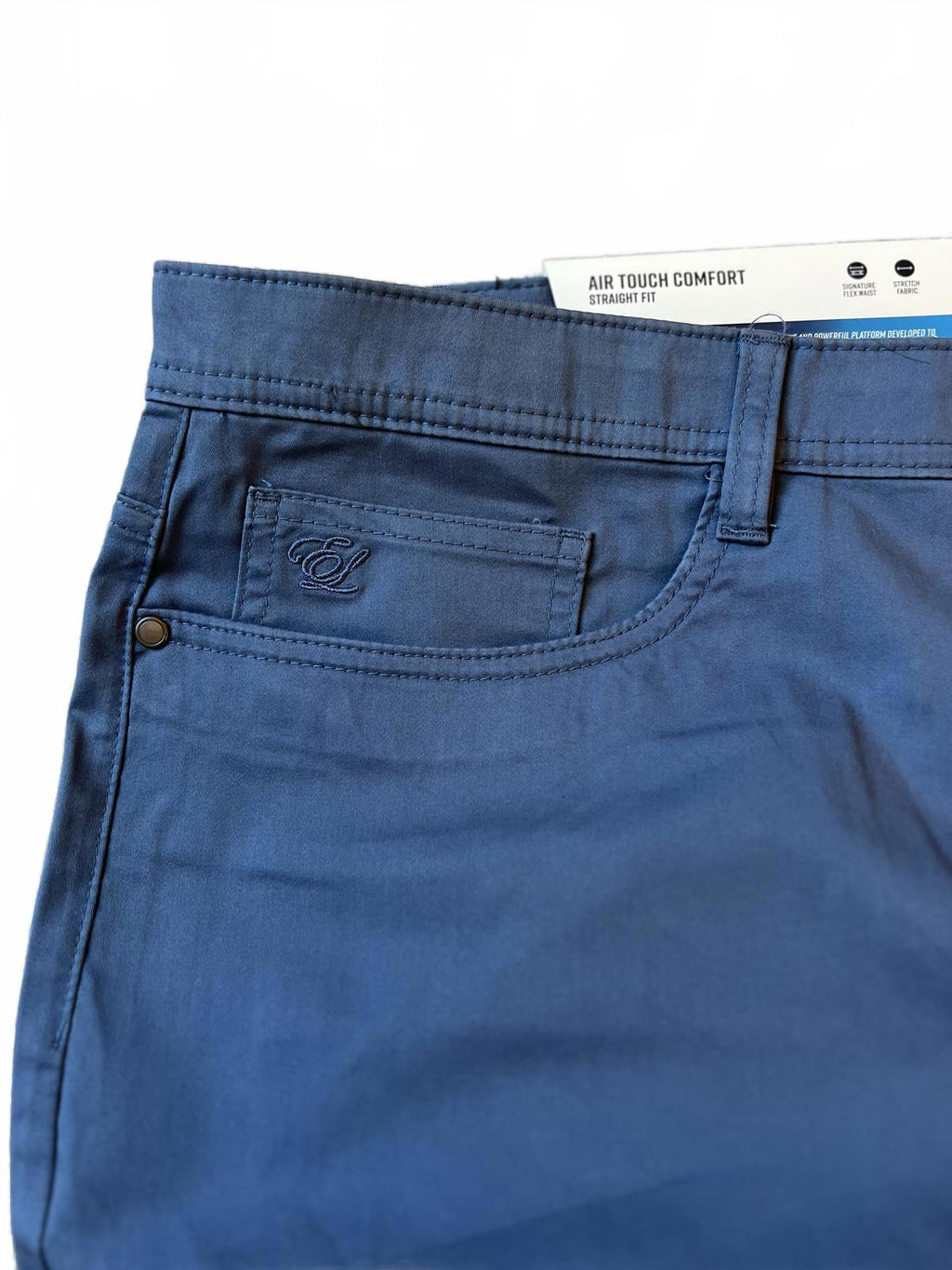 English Laundry bluestone 5-pocket chinos, size 38” x 32”