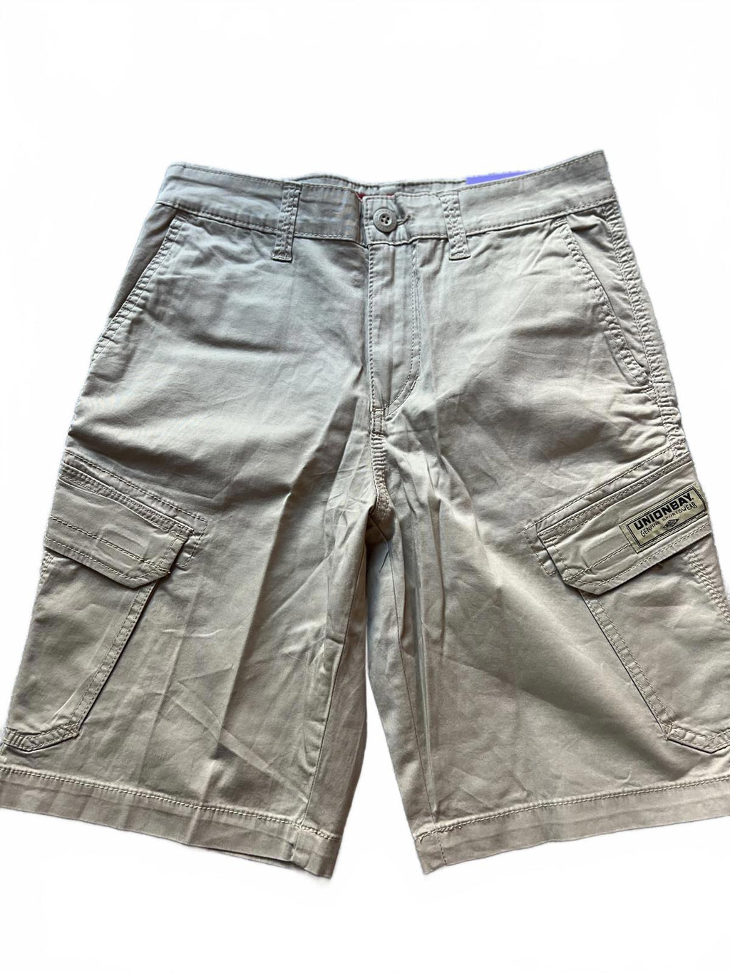 Unionbay tan cargo shorts, size 30” waist