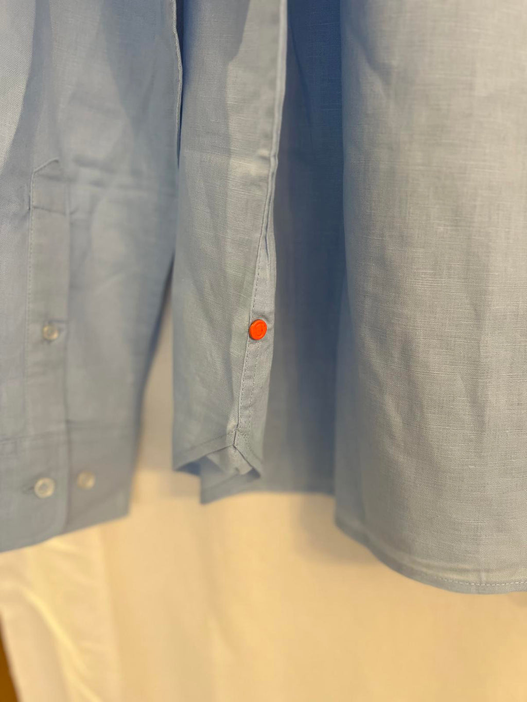 Swims light blue linen cotton shirt, size XXL