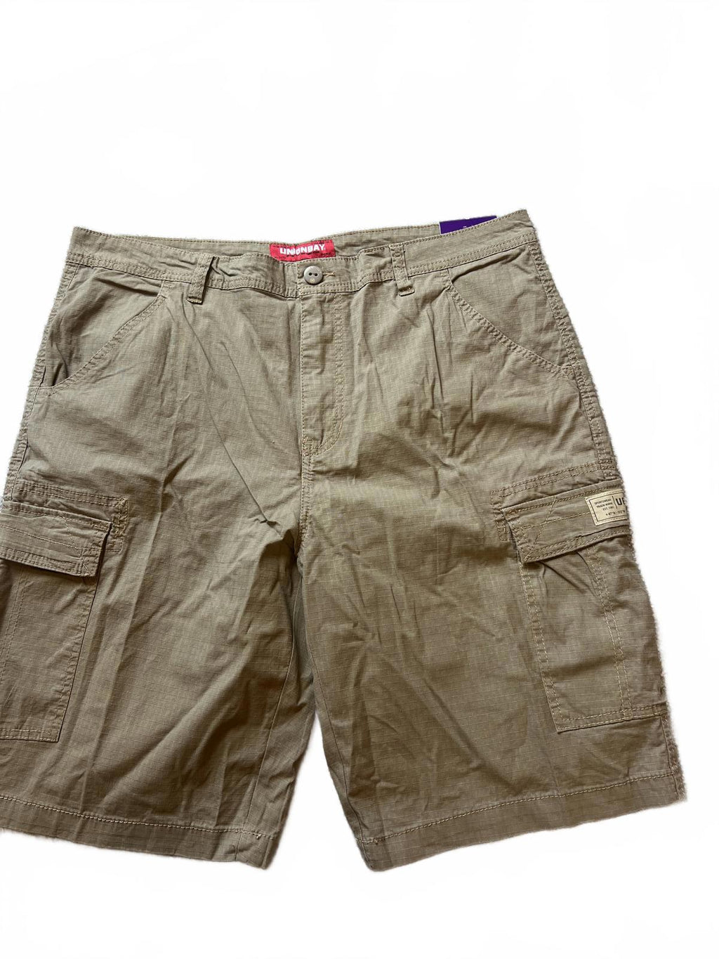 Unionbay tan cargo shorts, size 40” waist
