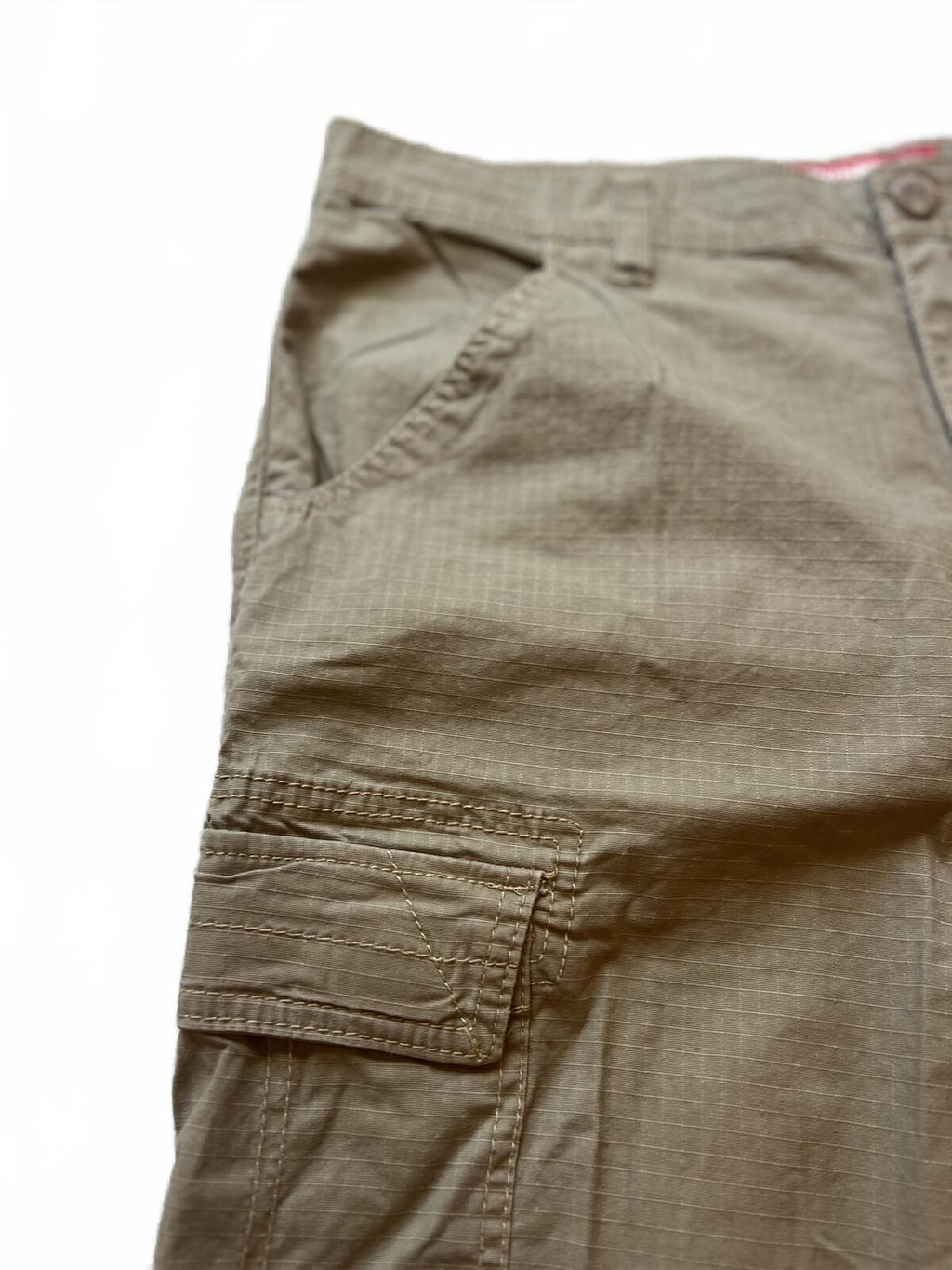 Unionbay tan cargo shorts, size 36” waist