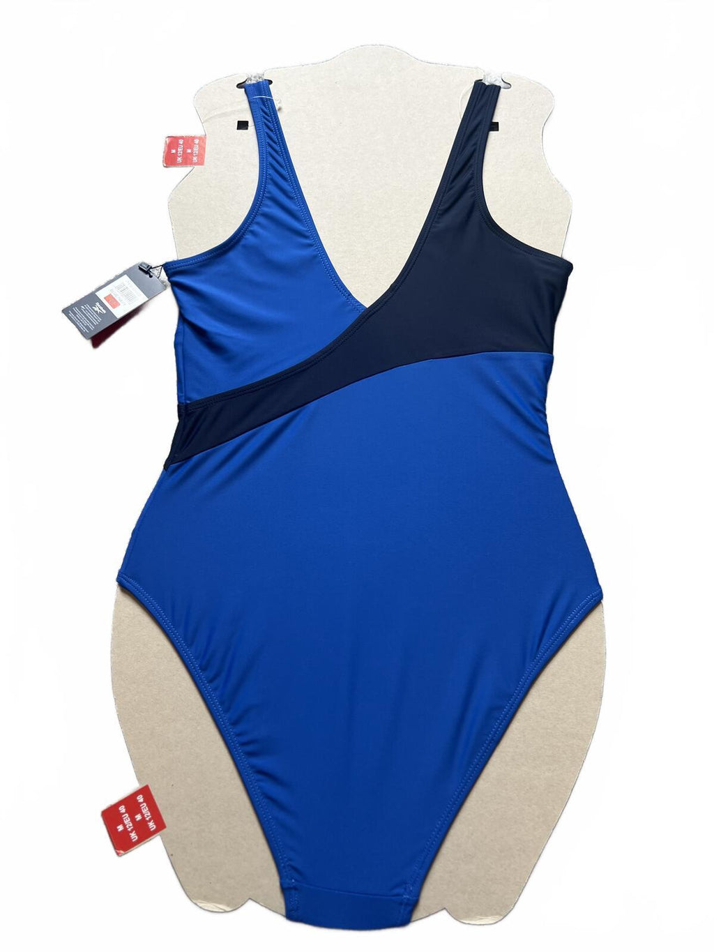 Reebok blue & navy swimsuit, size 12