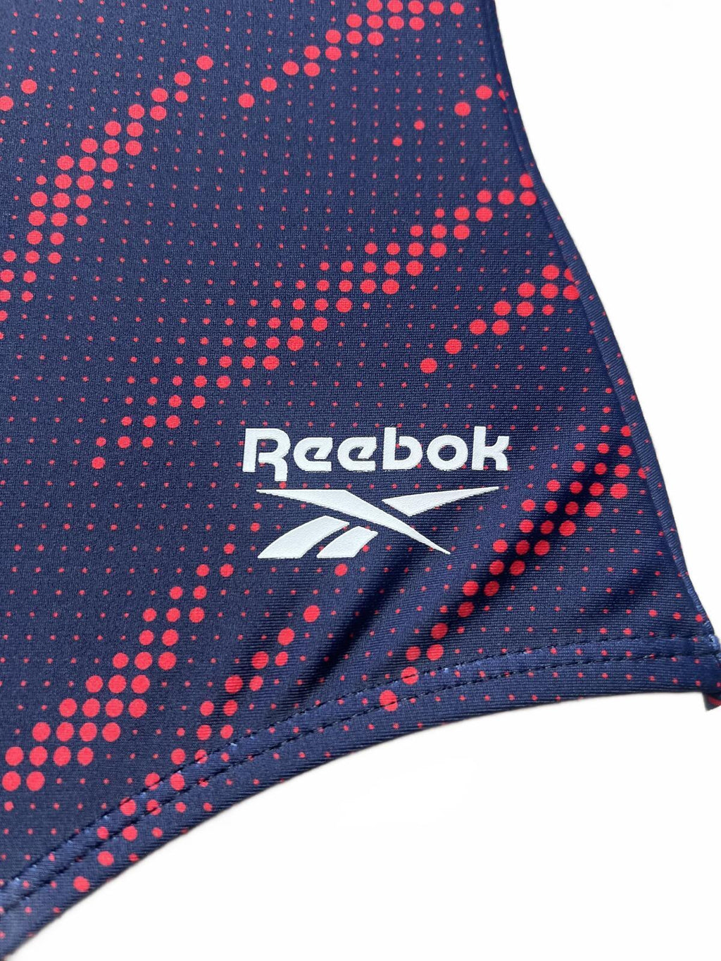 Reebok navy & red swimsuit, size 12