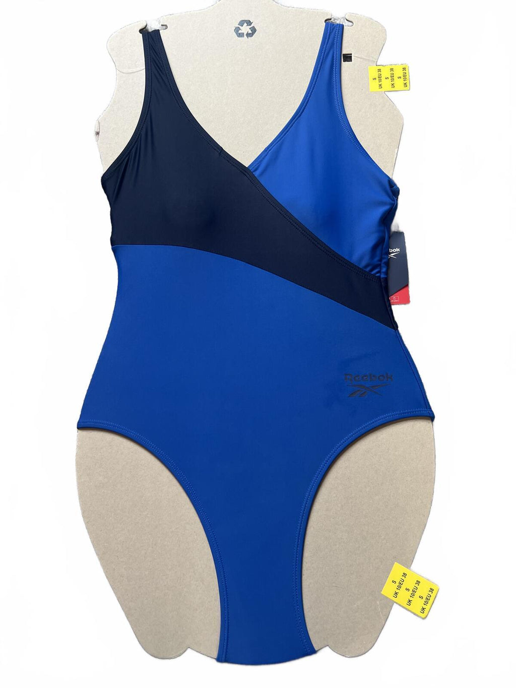 Reebok blue & navy swimsuit, size 10