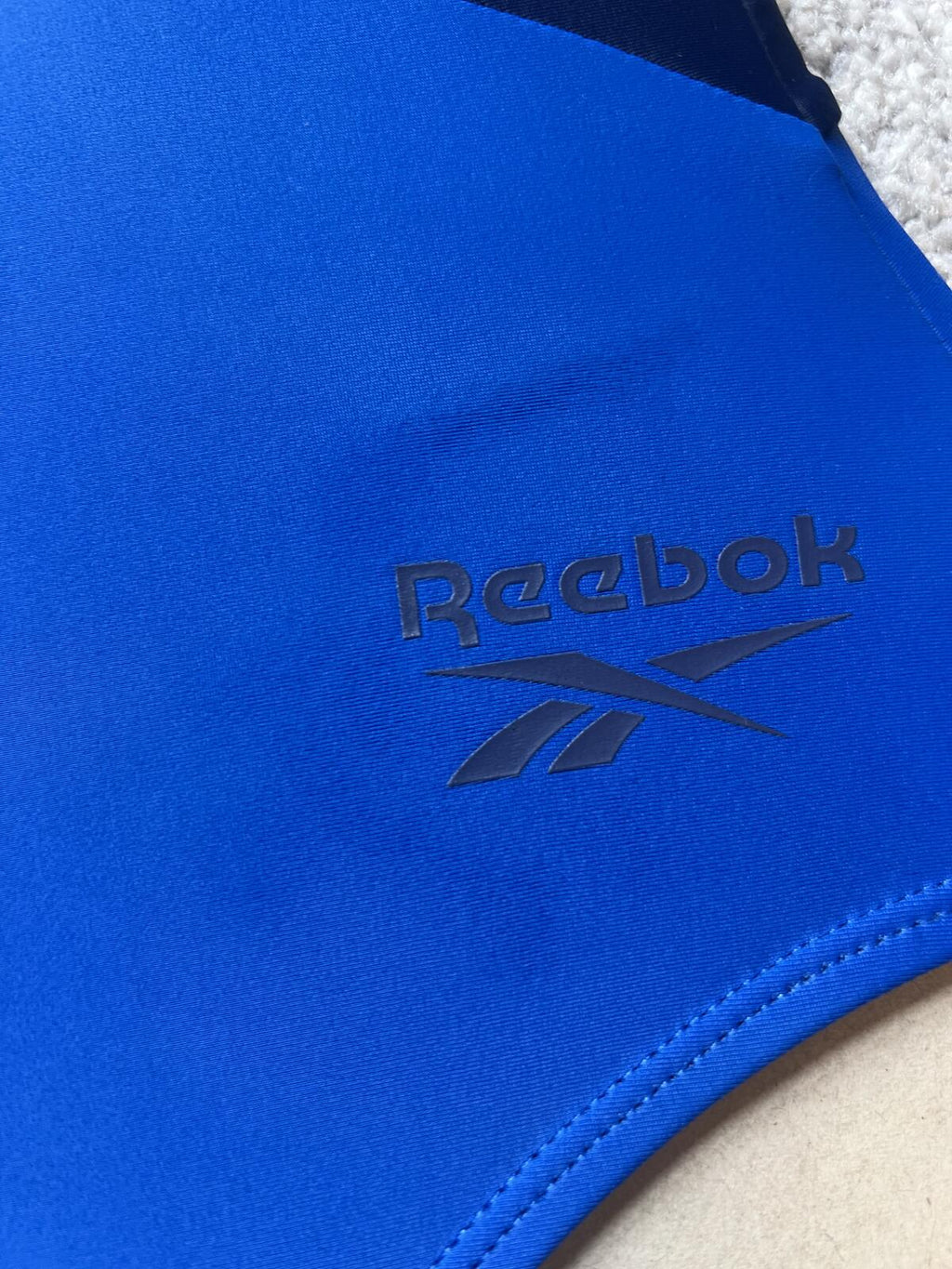 Reebok blue & navy swimsuit, size 10