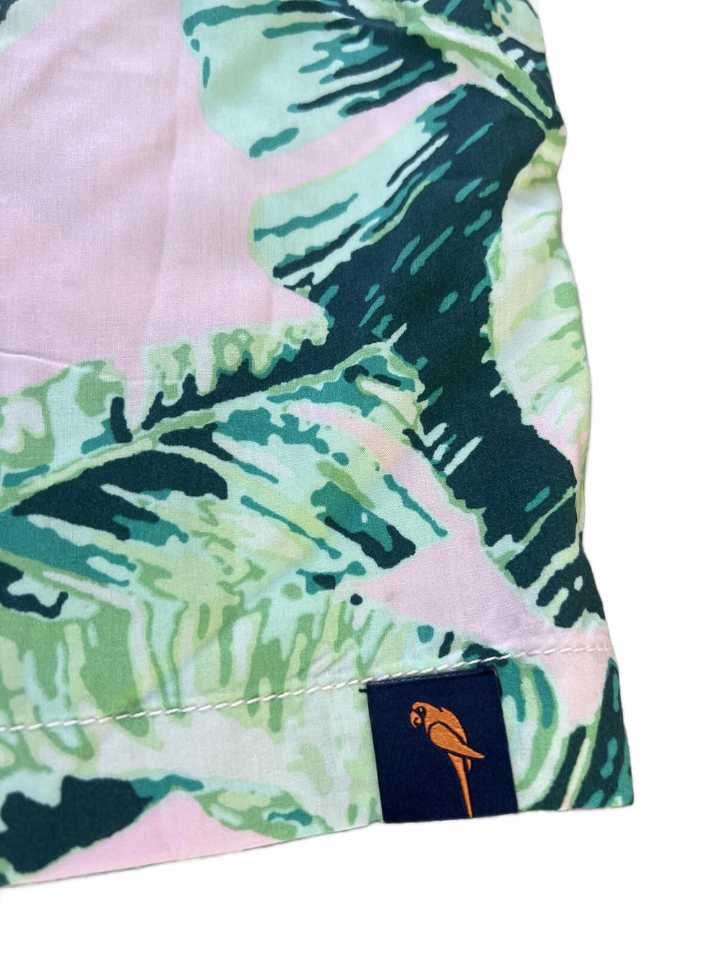 Margaritaville green & pink wide leg trousers, size large