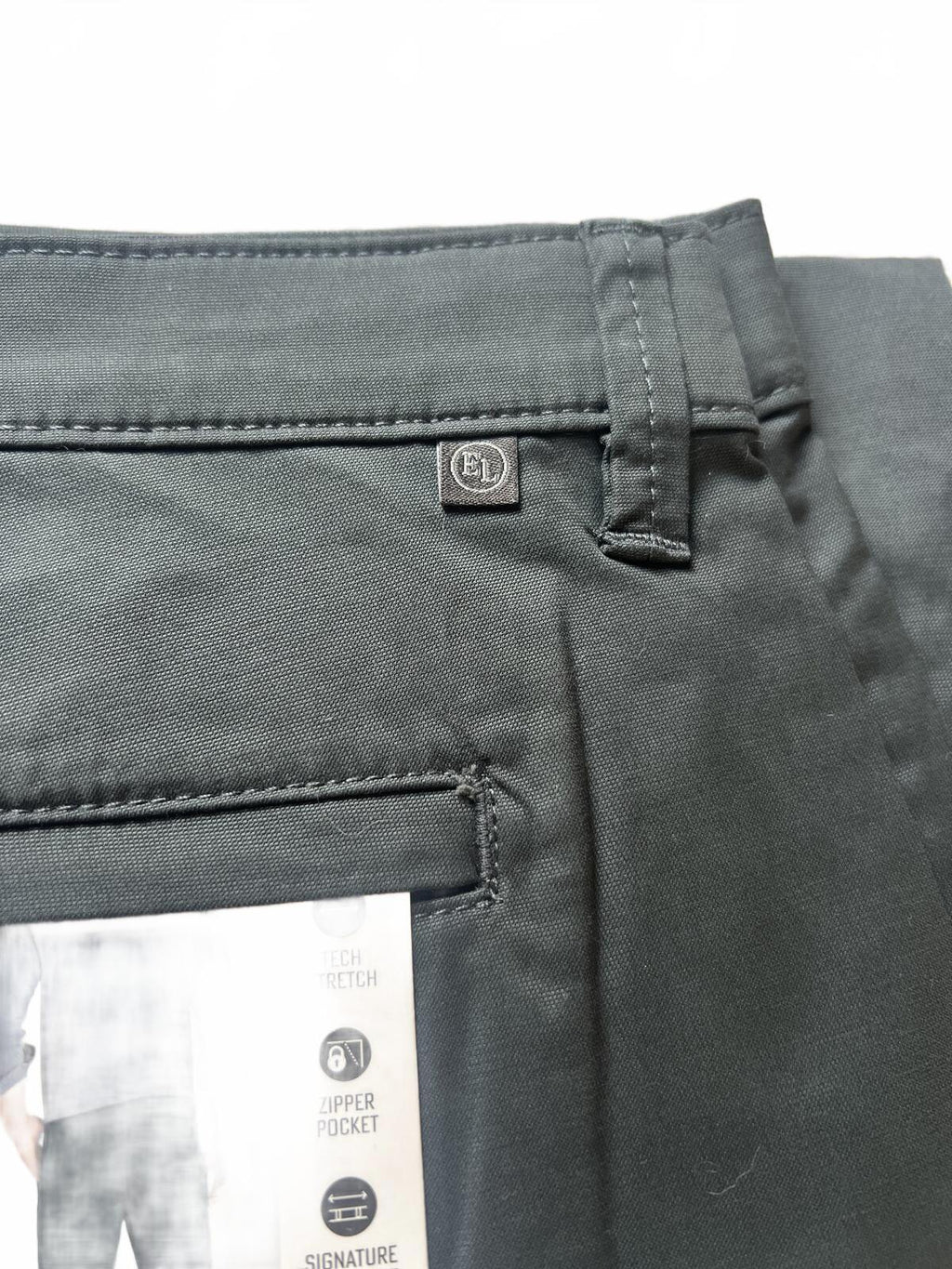 English Laundry deep sea flat front chinos, size 36” x 32”