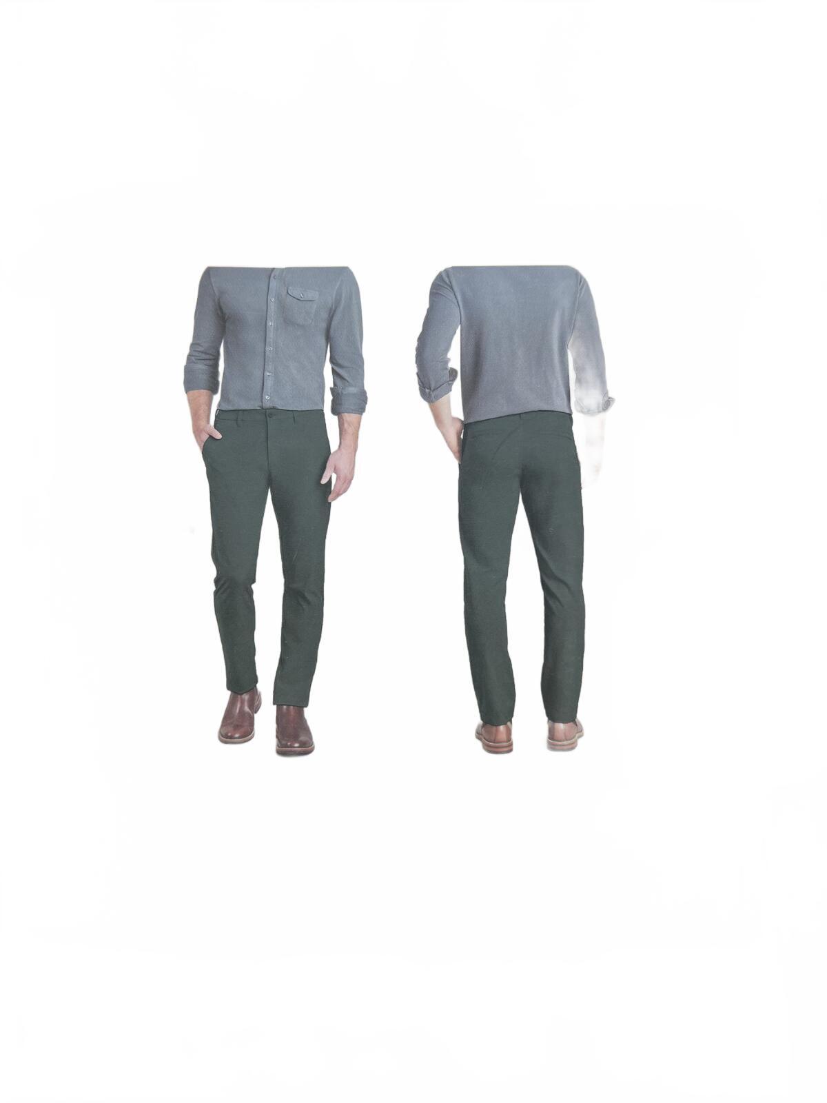 English Laundry deep sea flat front chinos, size 38” x 32”