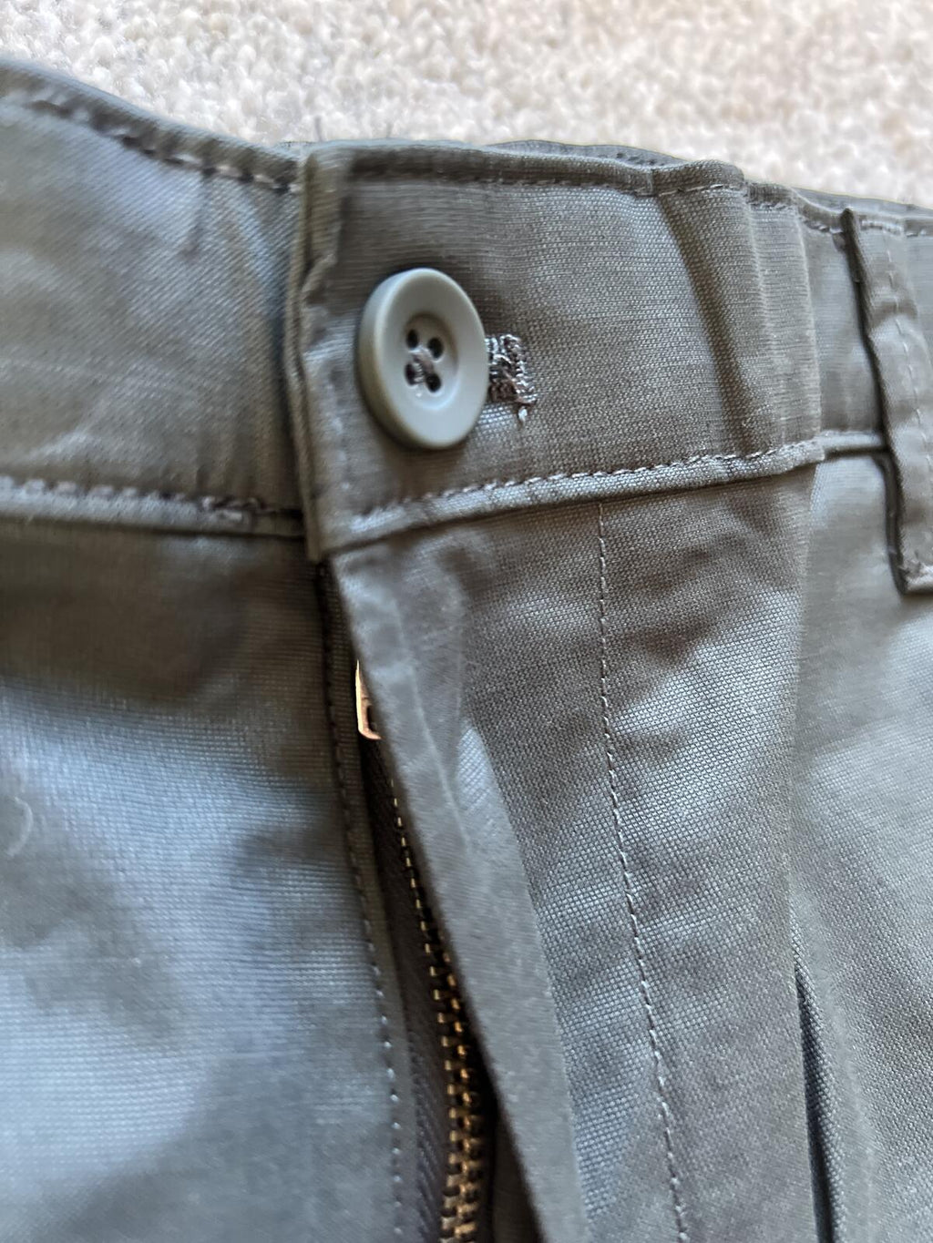 English Laundry deep sea flat front chinos, size 38” x 32”