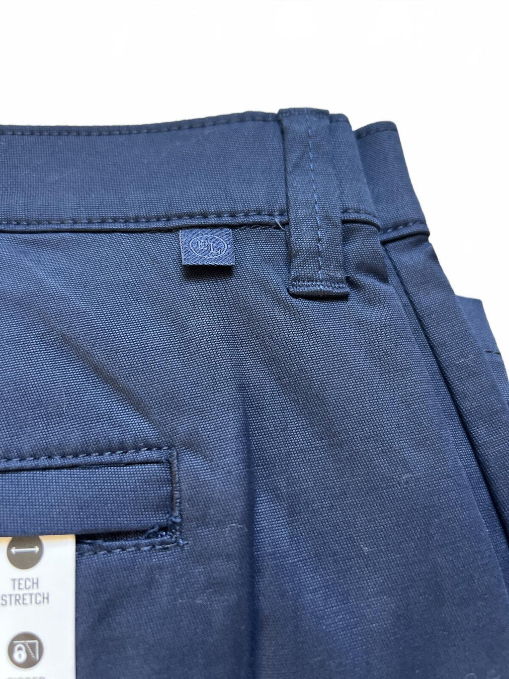 English Laundry navy flat front chinos, size 40” x 30”