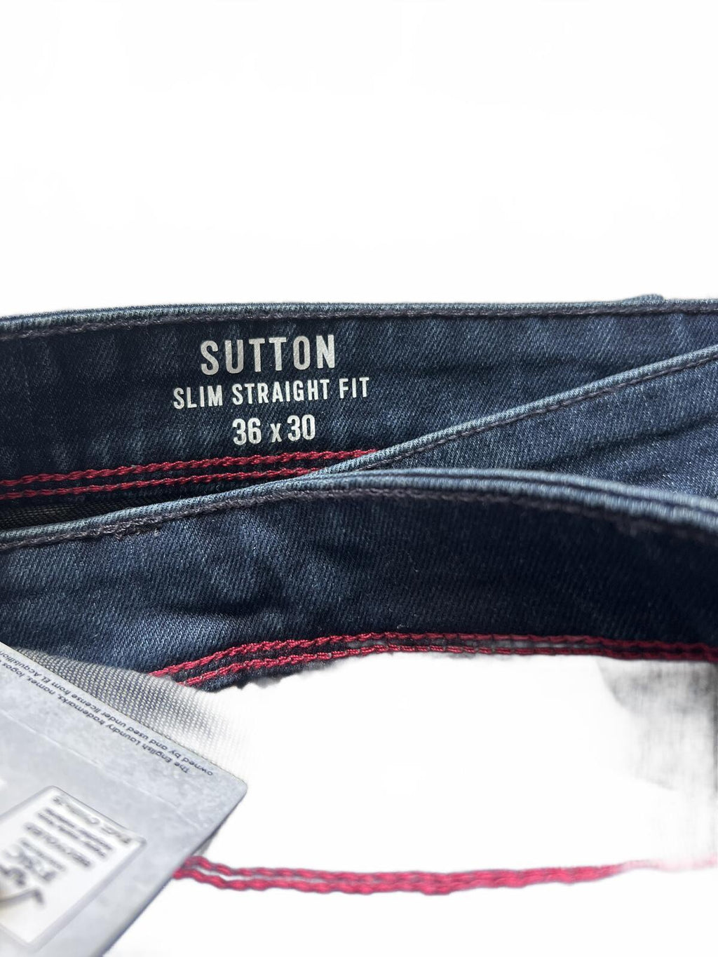 English Laundry ink blue straight fit jeans, size 36” x 30”