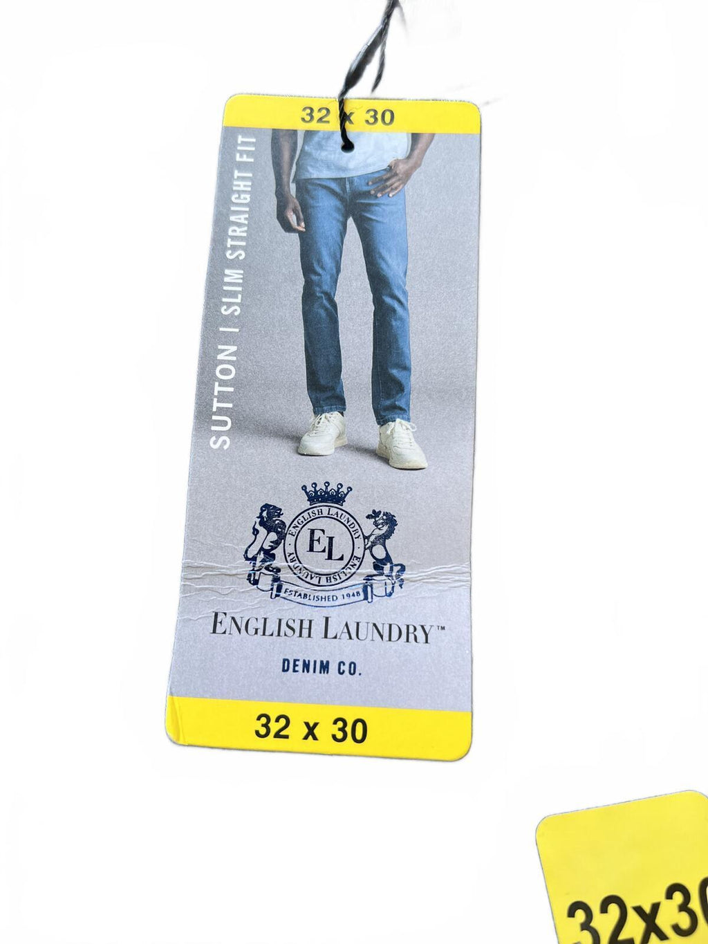 English Laundry light blue jeans, size 32” x 30”
