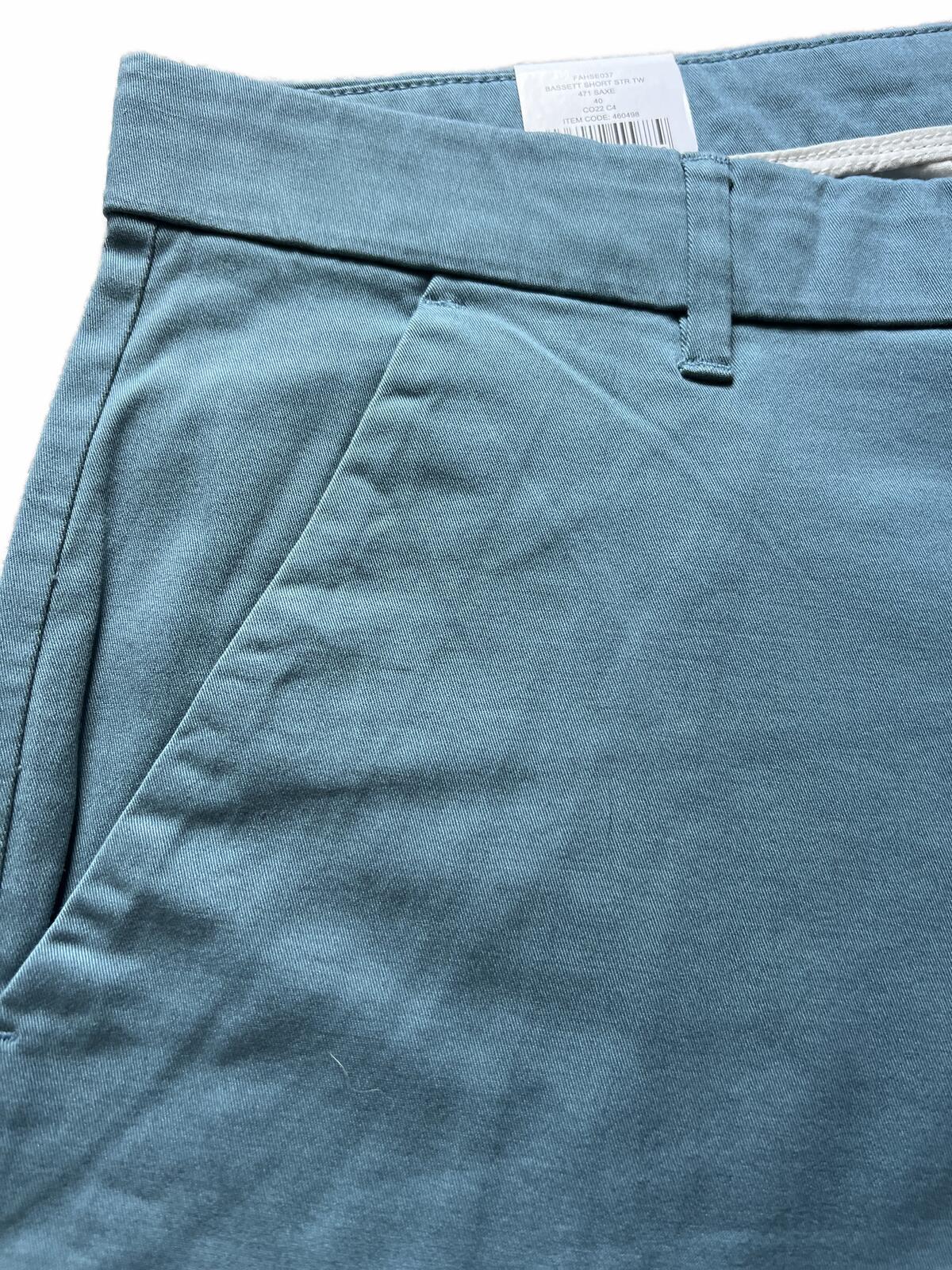 Farah men’s blue chino shorts, size 40” waist