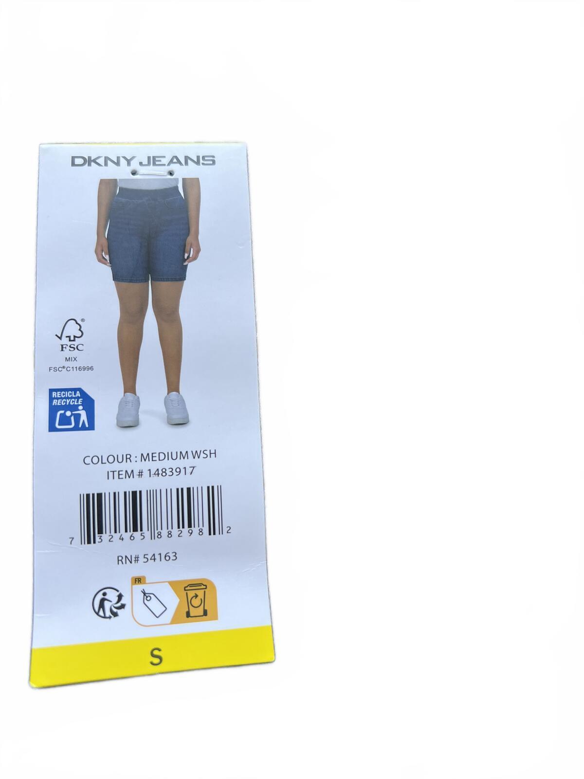 DKNY denim shorts, size small