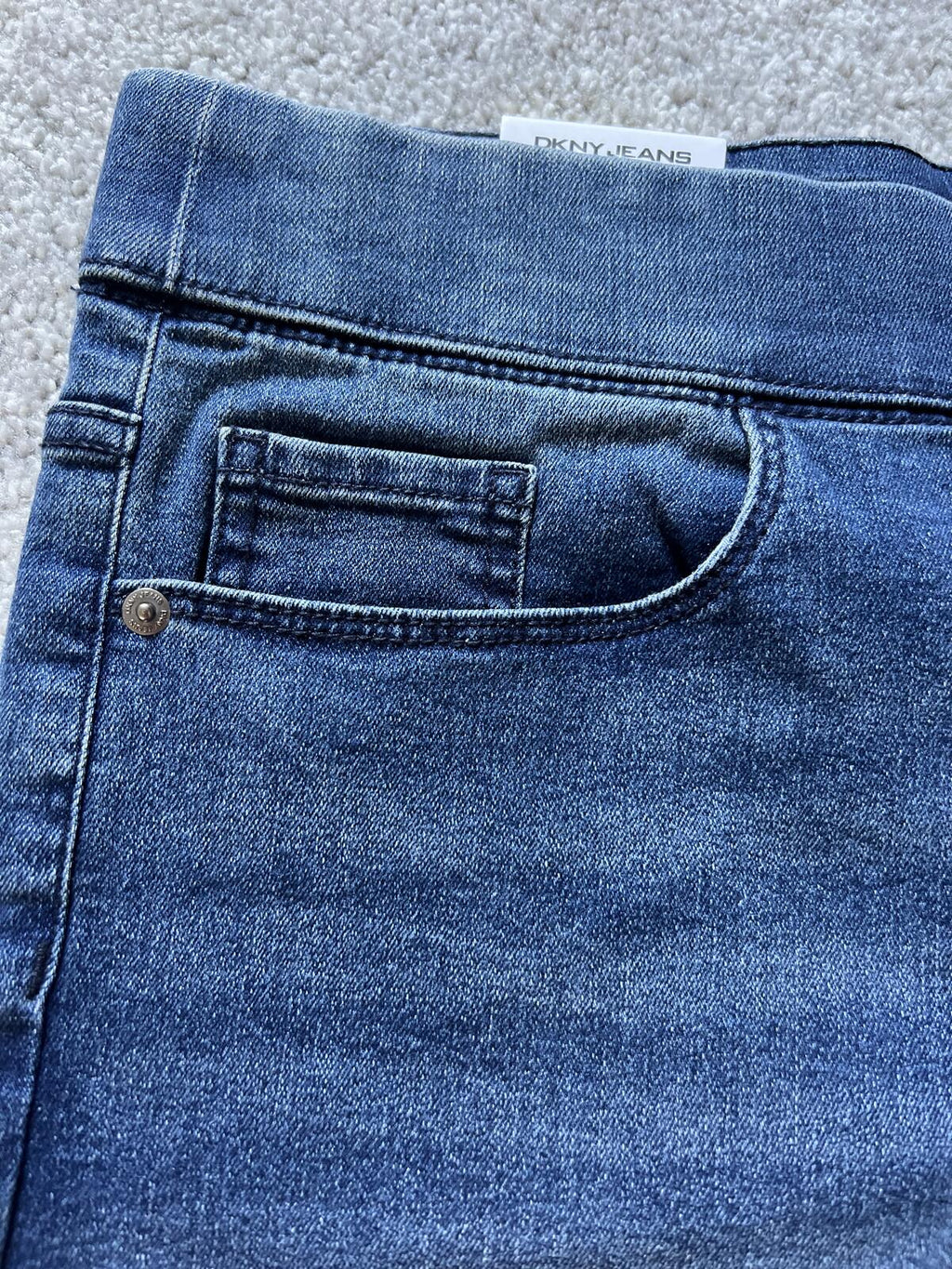 DKNY denim shorts, size small
