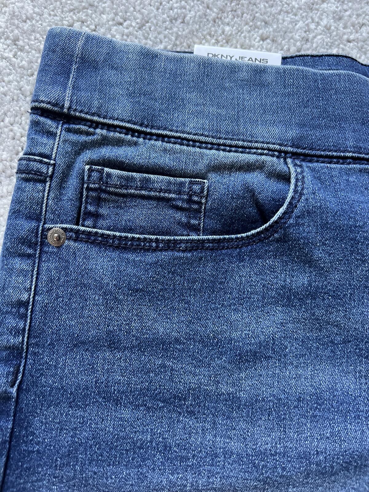 DKNY denim shorts, size small