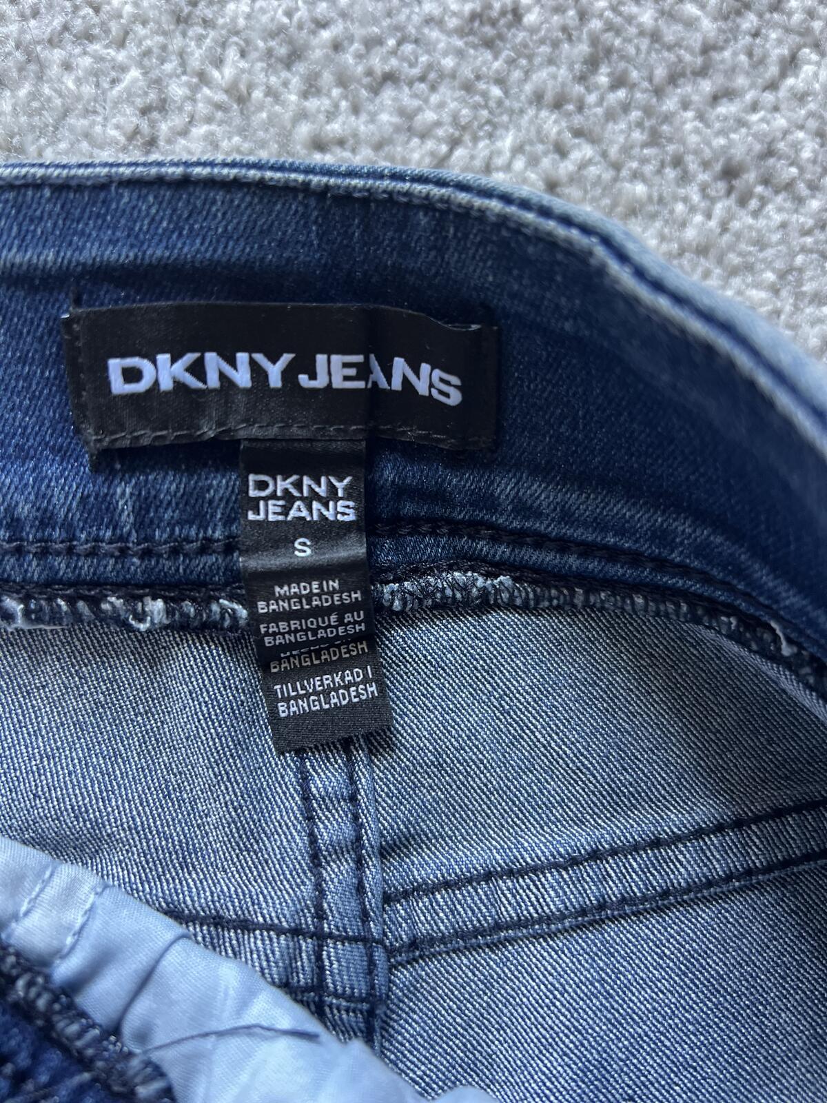 DKNY denim shorts, size small