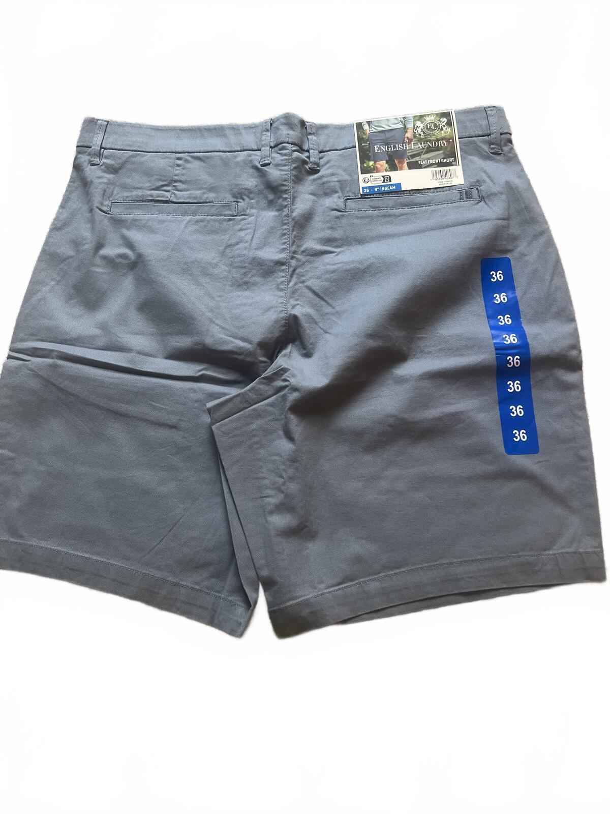 English Laundry blue chino shorts, size 36” waist