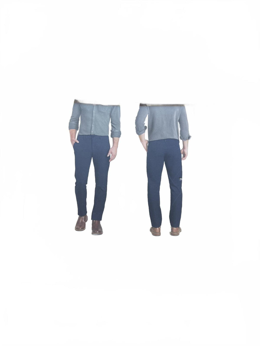 English Laundry navy chinos, size 38” x 34”