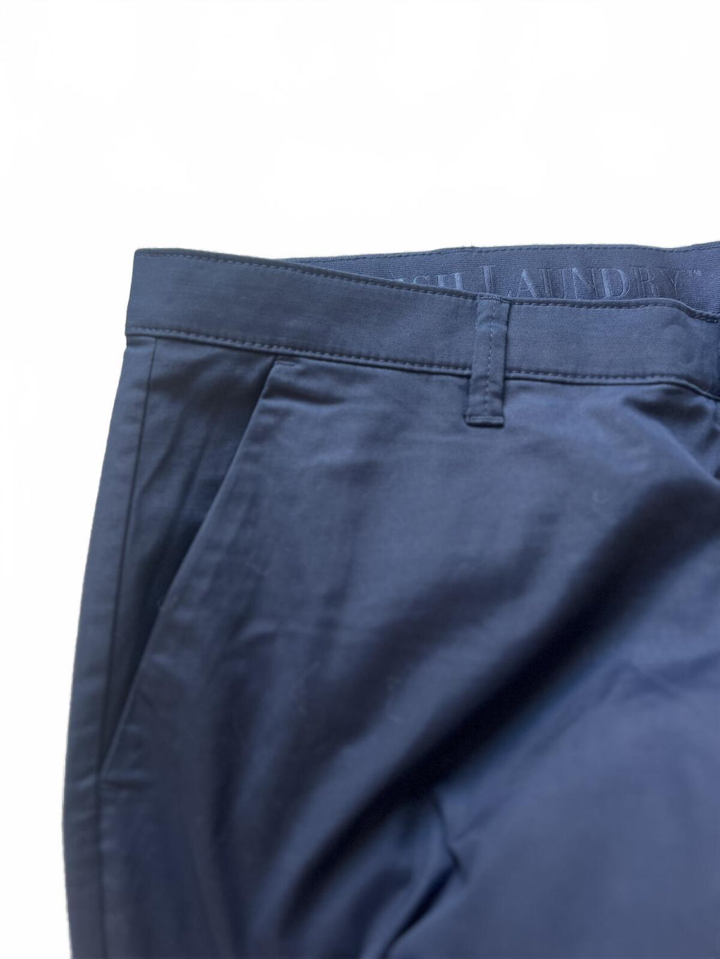 English Laundry navy chinos, size 38” x 34”