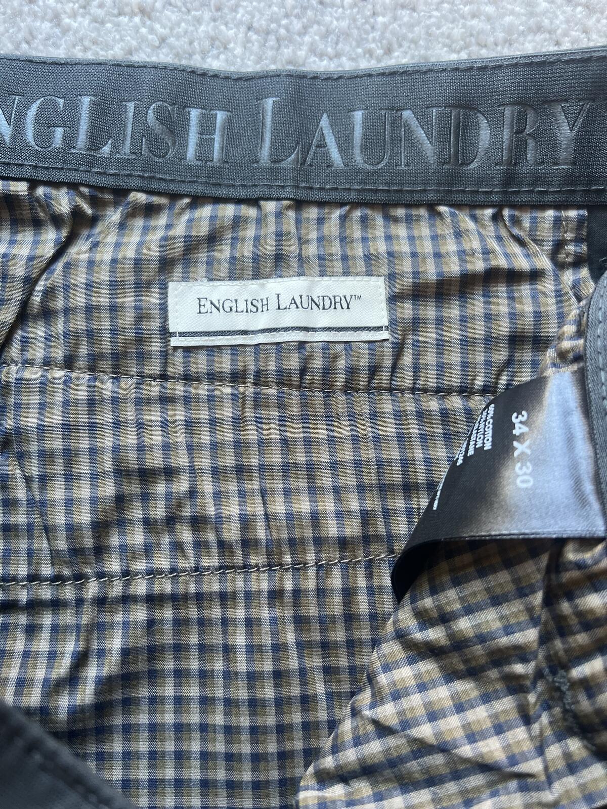 English Laundry deep sea chinos, size 34” x 30”