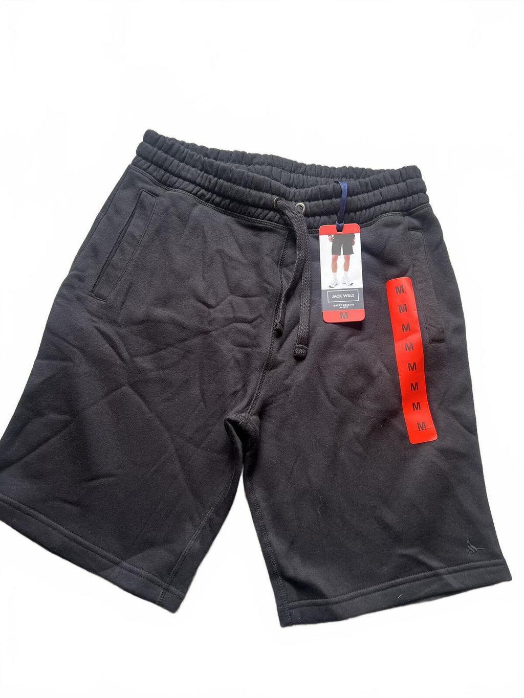 Jack Wills black Balmore shorts, size medium