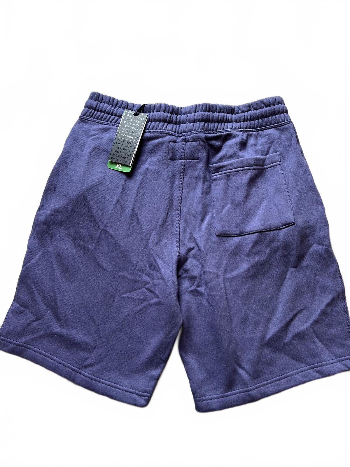 Jack Wills blue elasticated waist shorts, size XL